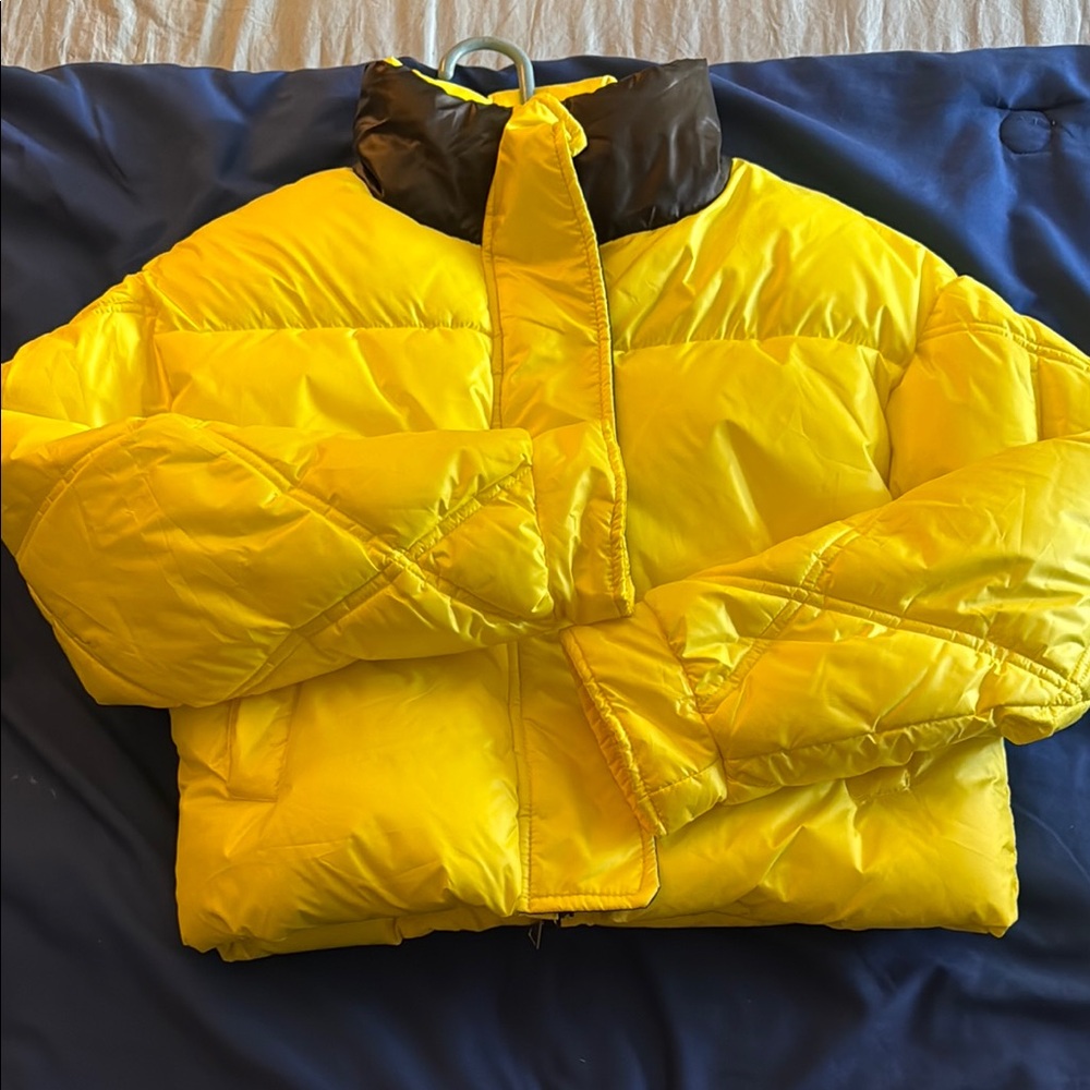 Yellow Puffer Jacket